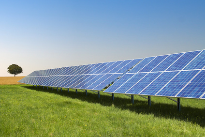 Solaranlagen zur Förderung von Ökostrom